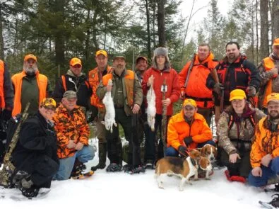 Snowshoe Hare Hunting