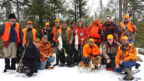 Snowshoe Hare Hunting